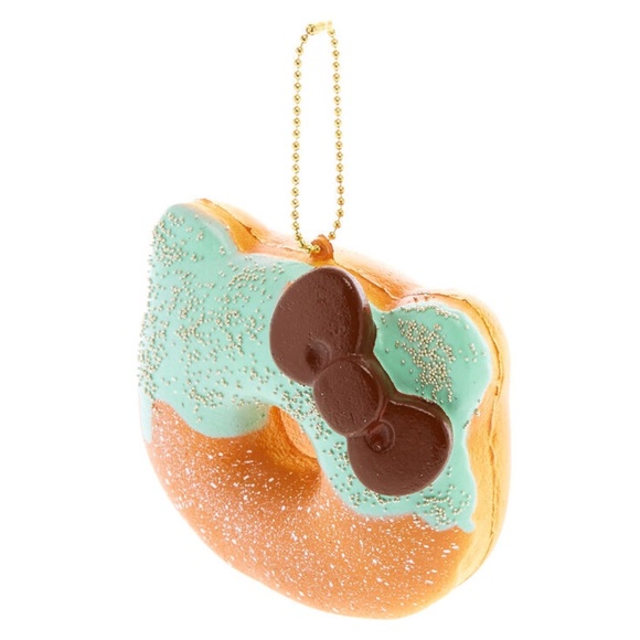 *NWT* Hello Kitty Squish Keychain Half Donut Mint - Picture 3 of 4
